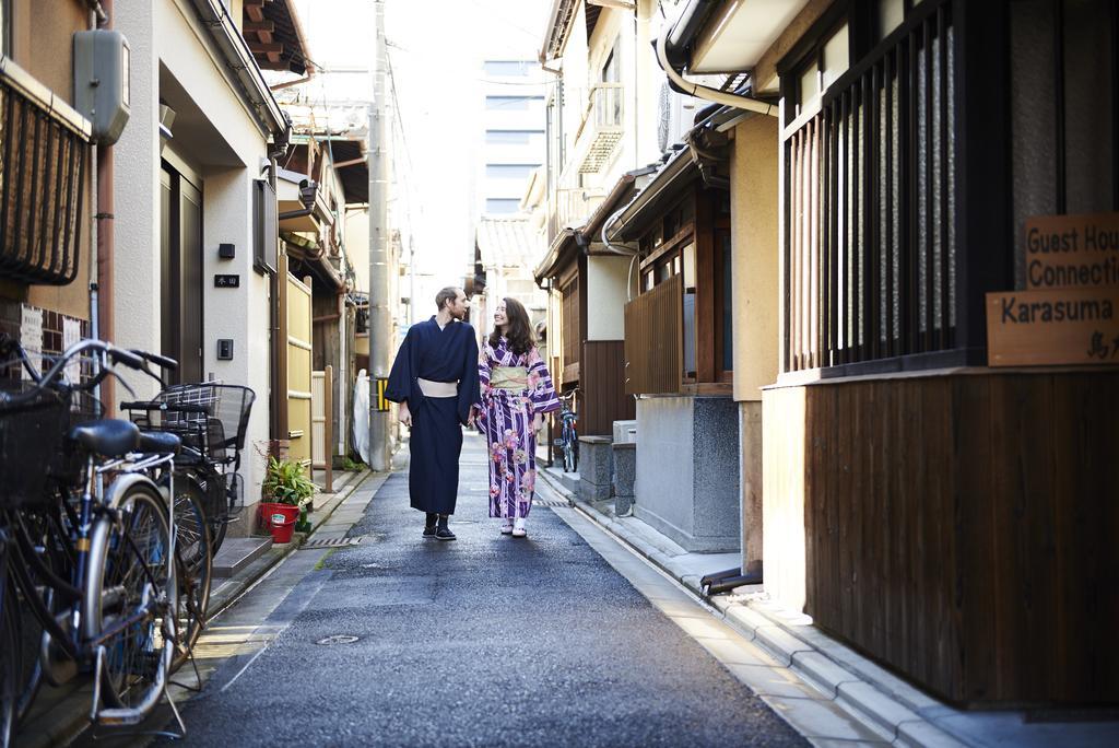 קיוטו Guest House Connection Karasuma Gojo מראה חיצוני תמונה